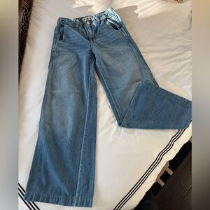 AMO wide leg Edith trouser jeans. 23.